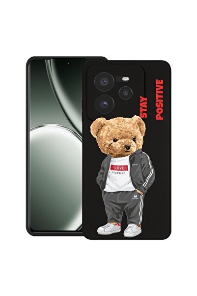 bestcase ¬Æ Husa pentru Realme GT 7 Pro cu Design Stay Positive - Teddy Bear,...