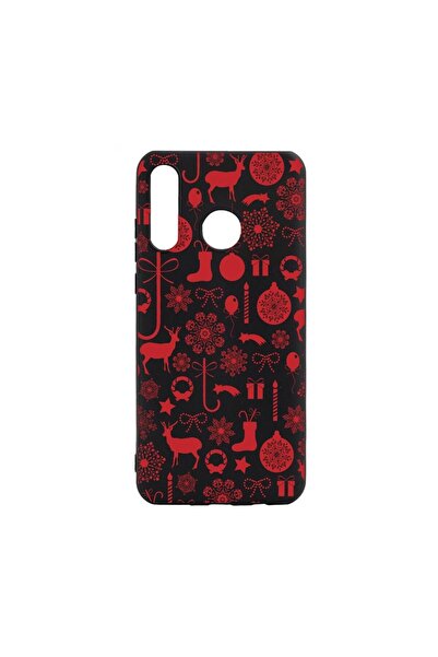 bestcase Husa Silicon Compatibila Cu Huawei P30 Lite, Christmas Pattern, rezi...