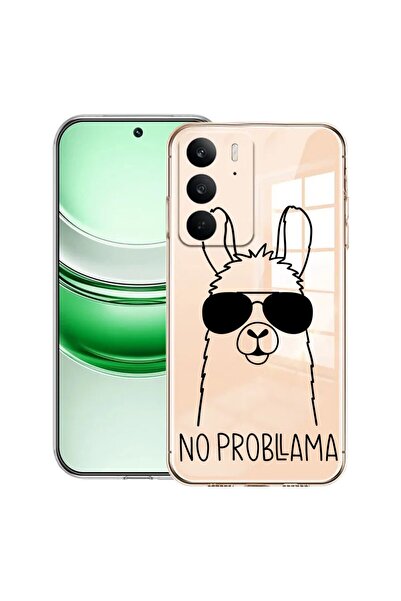 bestcase ¬Æ Husa Clear Silicon pentru Realme C71, No Prob LLama, 2041144 T 1819