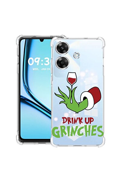 bestcase ¬Æ Husa Anti Shock pentru Realme Note 60 / Note 60X cu Design Grinch...