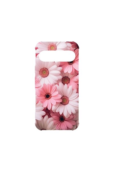 bestcase Αντικραδασμική Θήκη 1.5MM, Συμβατή με Google Pixel 9 Pro, Ροζ Μαργαρ...