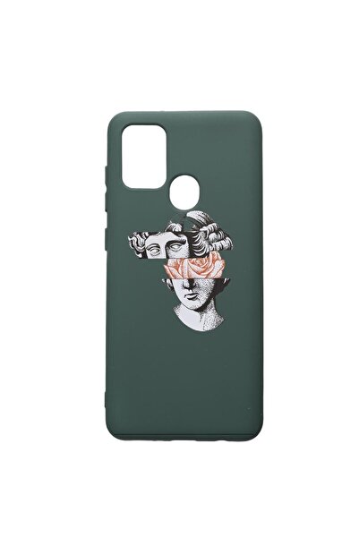 bestcase Husa Premium Silicon Compatibila Cu Huawei P Smart 2020, Statue Rose...