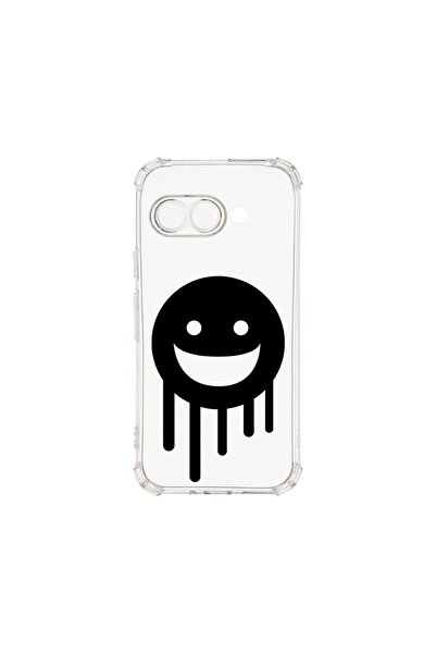 bestcase Калъф за Google Pixel 9a, BestCase® Anti Shock 1.5MM, Смайли, Удароу...