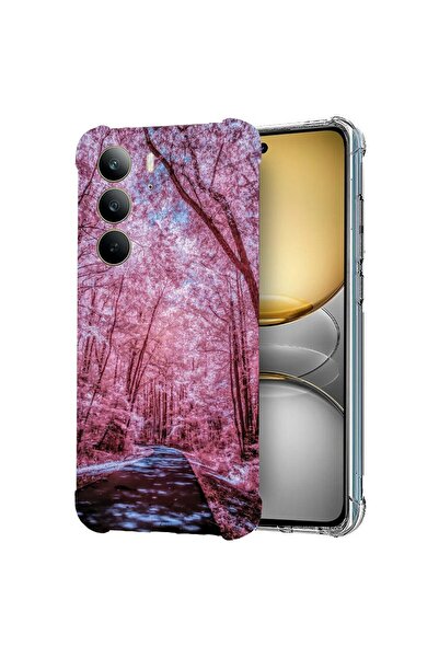 bestcase ¬Æ Husa pentru Realme C75, Anti Shock 1.5MM, Cherry Blossom, Protect...