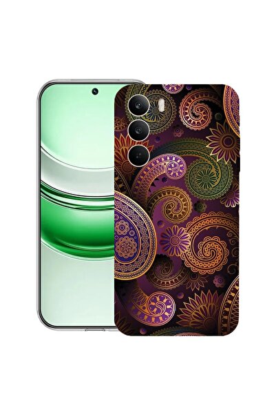 bestcase ¬Æ Husa Clear Silicon pentru Realme C71, Geometric, 2041144 T 1153