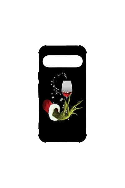 bestcase Husă Antișoc 1.5MM, Compatibilă cu Google Pixel 9 Pro, Xmas Grinch, ...