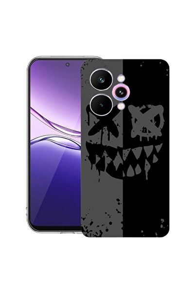 bestcase ¬Æ Husa Clear Slim Silicon Compatibila cu Realme 15 / 15 Pro, Smiley...