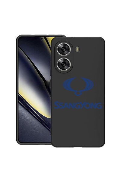 bestcase Калъф за Poco X7 Pro 5G, SsangYong, тънък силиконов 0.8ММ, удароусто...