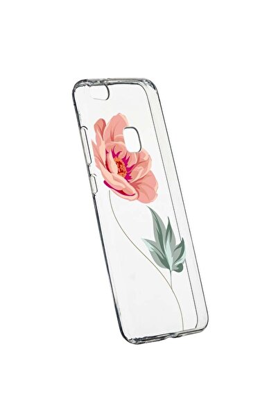 bestcase Husa Silicon, Transparent, Slim, Rose, 127, Huawei P10 LITE