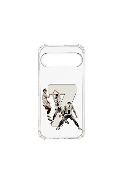 bestcase Husa Anti Shock 1.5MM, Съвместима с Google Pixel 9 Pro, Ronaldo, Тех...