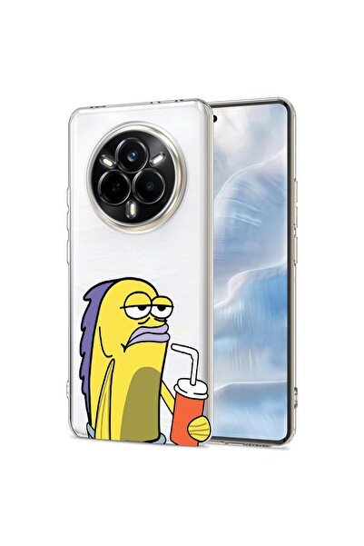 bestcase Husa pentru Realme 14 Pro 5G, BestCase¬Æ Clear Silicon 2MM, Meme, An...