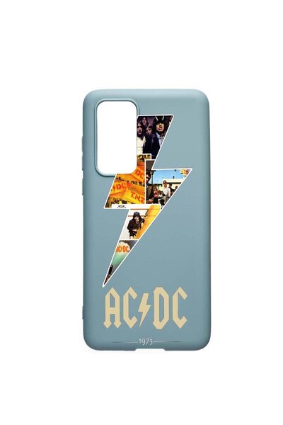 bestcase Husa Huawei P40, AC/DC, rezistenta la uzura, anti-alunecare, din sil...