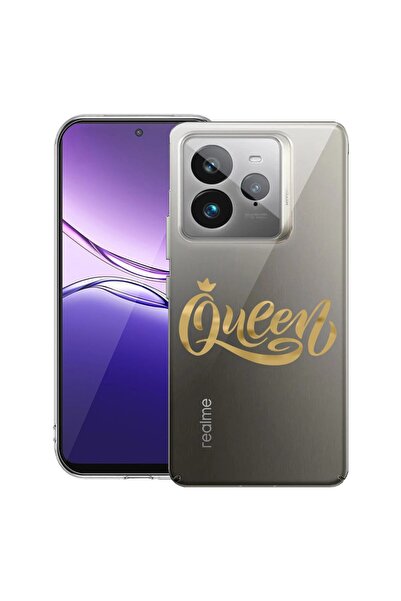 bestcase ¬Æ Husa pentru Realme GT 7 Pro cu Design Drama Queen, Clear Slim Sil...