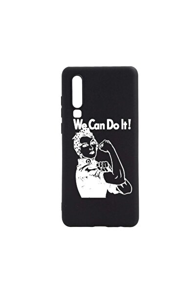 bestcase Husa Huawei P30, We can do it, rezistenta la uzura, anti-alunecare, ...