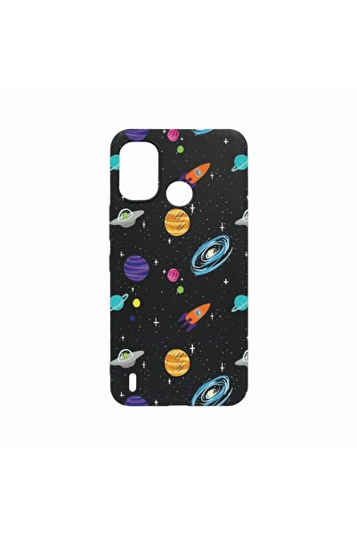 bestcase Θήκη, Συμβατή με Nokia C31, Σχέδιο Σύμπαν, Πλανήτες, Ανθεκτική στη φ...