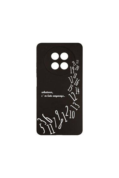 bestcase ¬Æ Husa Slim SIlicon 0.8MM, Compatibila Cu Realme 12 5G, I'm Late Al...