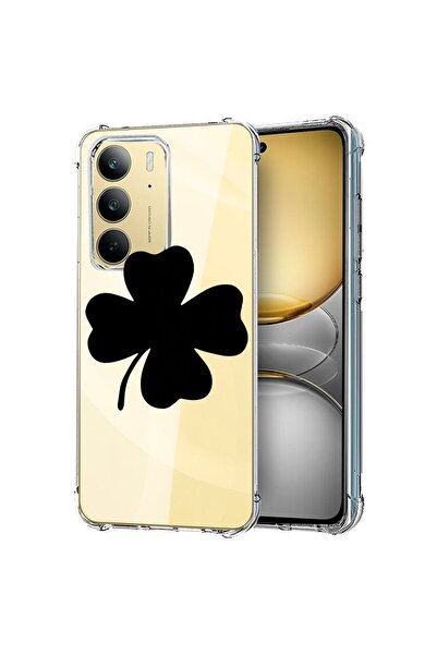 bestcase ¬Æ Husa pentru Realme 14x 5G, Anti Shock 1.5MM, Lucky Trifoi, Protec...