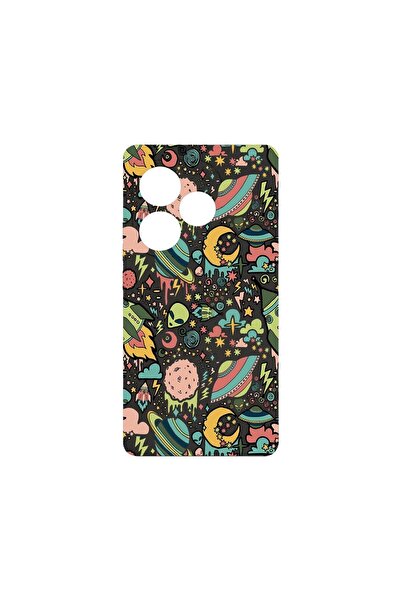 bestcase Θήκη Σιλικόνης Premium, Συμβατή με Realme GT 6, Σχέδιο Σύμπαν, Πλανή...