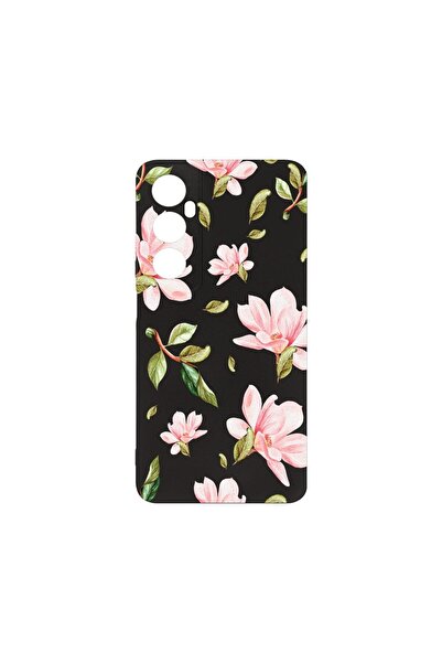 bestcase ¬Æ Husa Slim SIlicon 0.8MM, Compatibila Cu Realme C65, Flowers Colle...