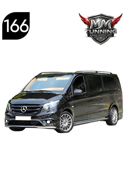 MMTUNNİNG MERCEDES VİTO 447 LEDSİZ ÖN TAMPON EKİ 2015+ (BOYASIZ GÖNDERİLECEKTİR)