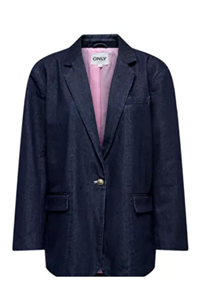 ONLY ONLCORY LS DNM BLAZER GUA Albastru pentru femei - 15338592