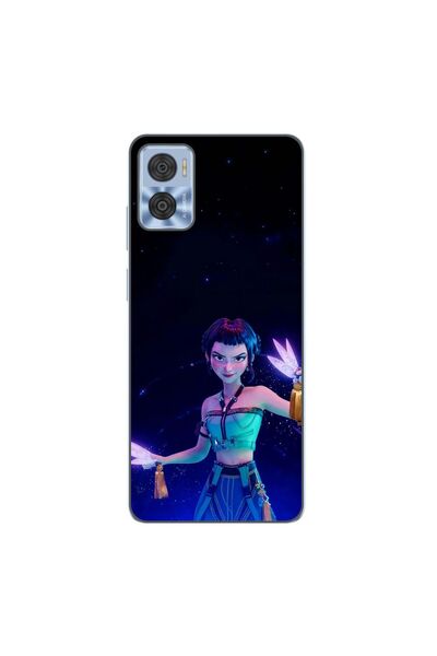 OEM Husa compatibila cu Motorola Moto E22, E22i Silicon Gel Tpu Model KPop De...