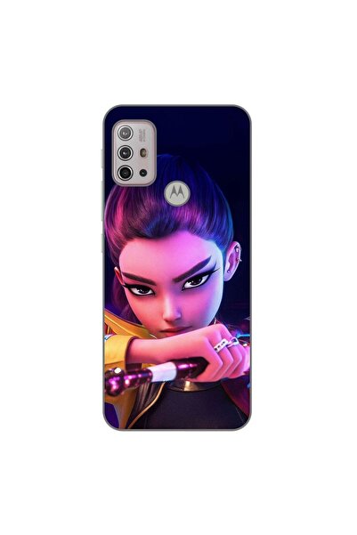 OEM Husa compatibila cu Motorola Moto G10, G30 Silicon Gel Tpu Model KPop Dem...