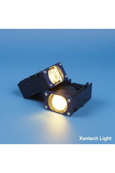 Xentech Light Σετ 2 Μίνι Προβολέων LED 68000LM 120W λευκό/κίτρινο + κόκκινο D...