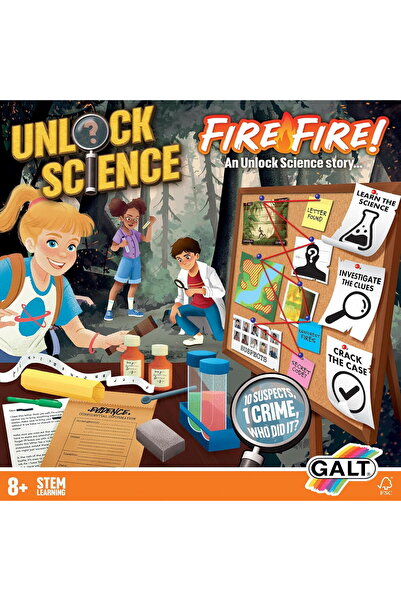Galt Set experimente Unlock Science: Incendiul din jungla