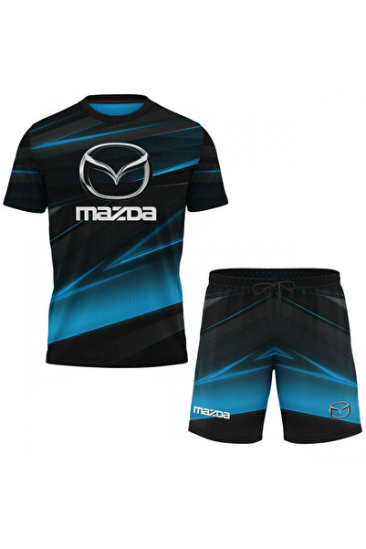 OEM Mazda D025 Men's T-shirt and Shorts Set