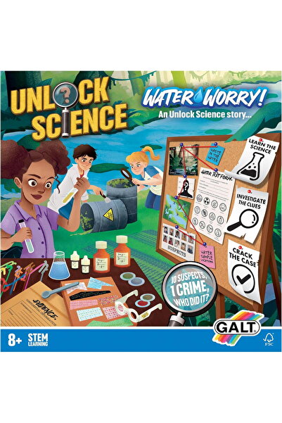 Galt Set experimente Unlock Science: Cine polueaza apa?