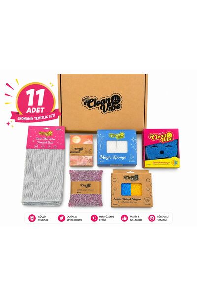 mycleanvibe The Most Colorful Carpet for Cleaning in One Box