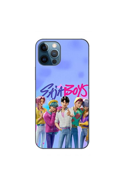 OEM Husa compatibila cu Apple iPhone 12 Pro Max Silicon Gel Tpu Model KPop De...