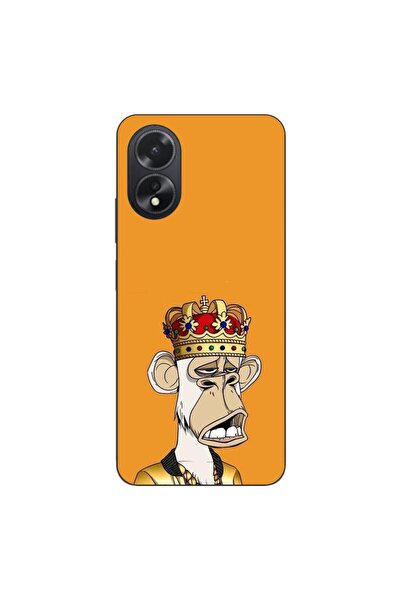 OEM Husa compatibila cu Oppo A18 4G Silicon Gel Tpu Model NFT Royal Ape