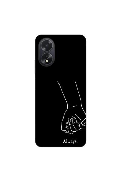 OEM Husa compatibila cu Oppo A18 4G Silicon Gel Tpu Model Cupluri Always