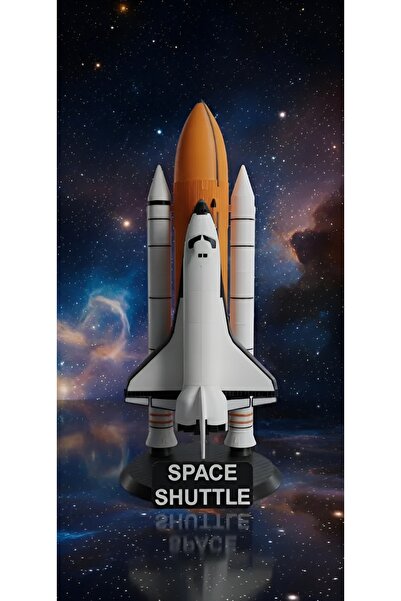 Decorius Uzay Mekiği Maket Figür – NASA Roket Dekoratif Biblo - Koleksiyon Uz...