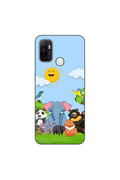 OEM Husa compatibila cu Oppo A53 Silicon Gel Tpu Model Prietenii Junglei