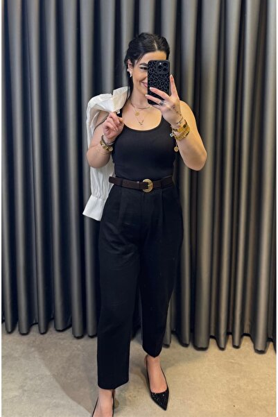 Nisam Belted Linen Trousers