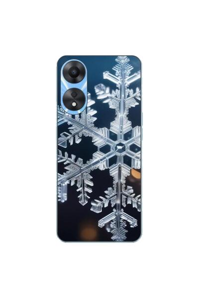 OEM Husa compatibila cu Oppo A78 4G (CPH2565) Silicon Gel Tpu Model Big Snowf...