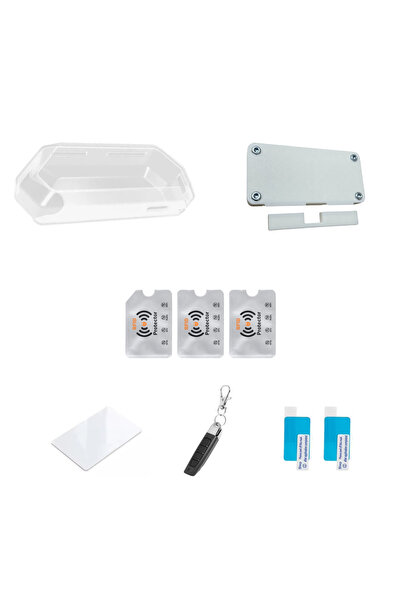 UnderShop Kit de accesorii Flipper Zero – Husă transparentă din silicon + Car...