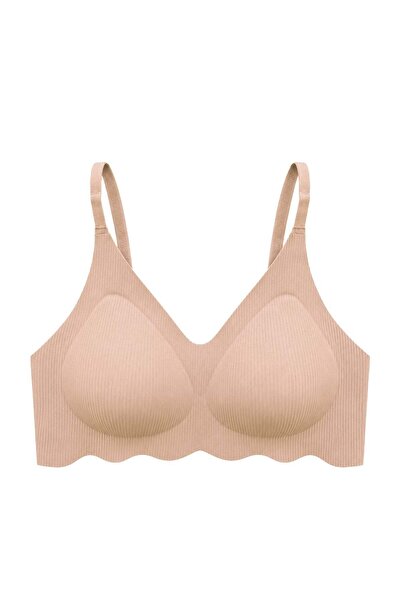 Cottonhill Seamless Bra - Elara |   Ten Laser Cut Wire-Free Thin Wick Texture...