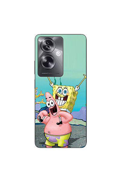 OEM Husa compatibila cu Oppo A79 5G Silicon Gel Tpu Model Spongebob