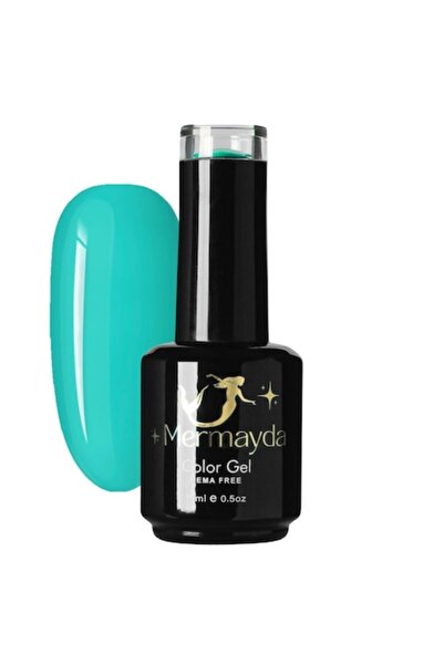Mermayda Semi-permanent Nail Polish, Hema Free, ColorGel Paraiba Paradise, Tu...