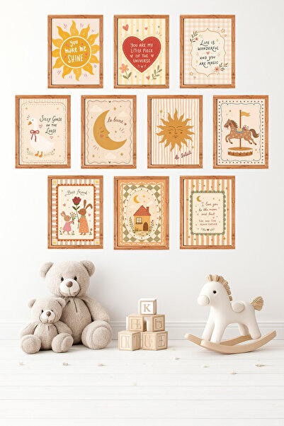 UNT Set de 10 pasteluri cu aspect de ramă |   Camera bebelușului |   Set de p...