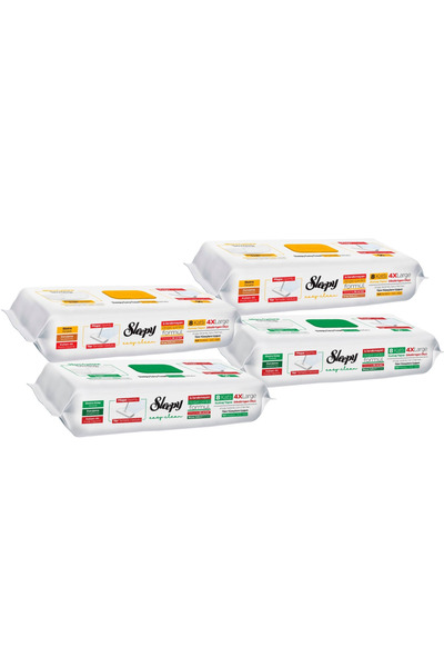 Sleepy PACHET PROMOȚIONAL - 4 x Șervețele umede Easy Clean, 50 bucăți (Pe baz...