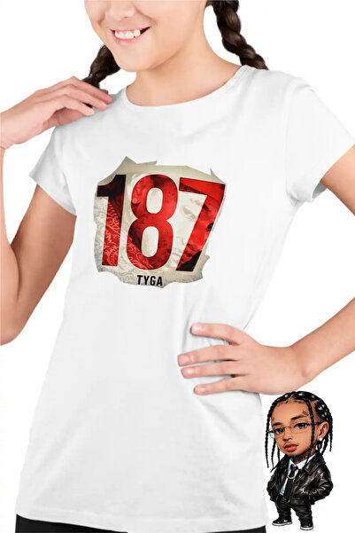 OEM Tricou Copii Fete Tyga 187 Trap Rap Music
