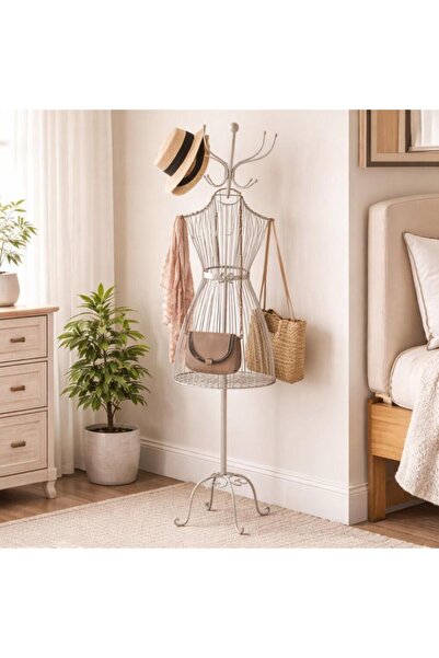 laverahome شماعة ملابس - ستايل مميز وتصميم مبتكر - بيج