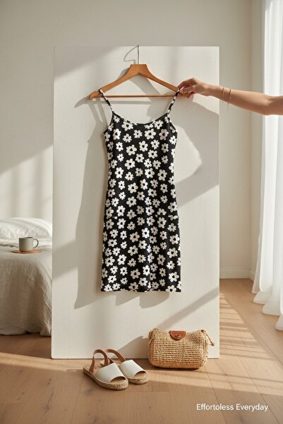 MARİGOLD COLLECTİON GECELİK PENYE ELBİSE