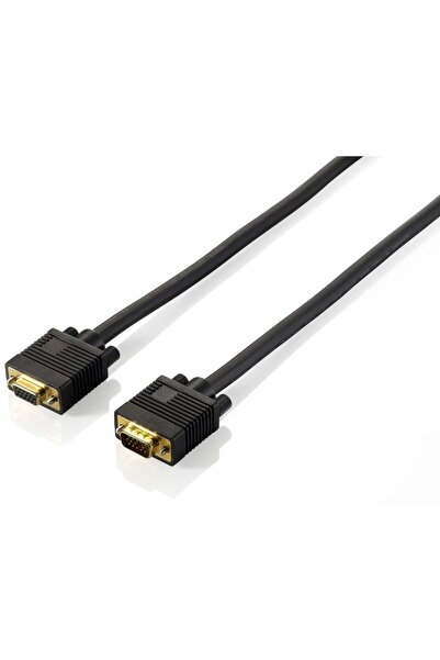 EQUIP Cablu VGA 1024x 768/60Hz St/Bu 1.80m negru Blister