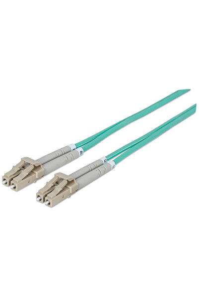 Intellinet Cablu de conectare LWL LC/LC 3m Multimod OM3 aqua